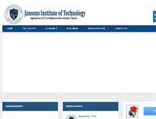Tablet Screenshot of jit.ac.in